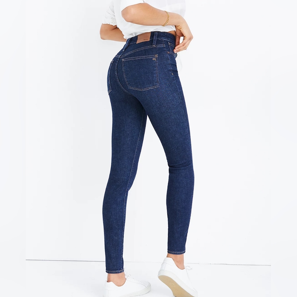 Madewell Curvy High-Rise Skinny Jeans in Lucille Wash